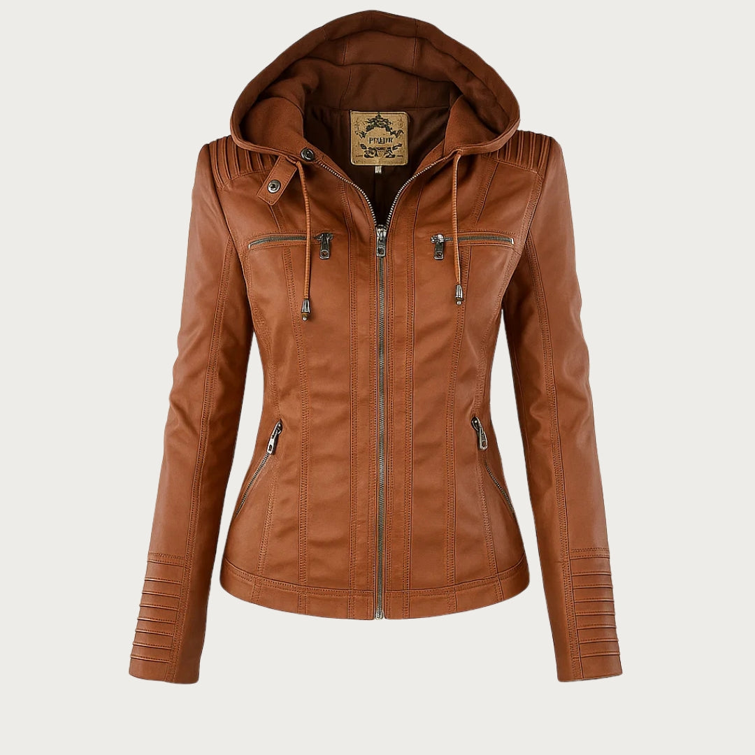 Astrid | Robuste und stilvolle Lederjacke