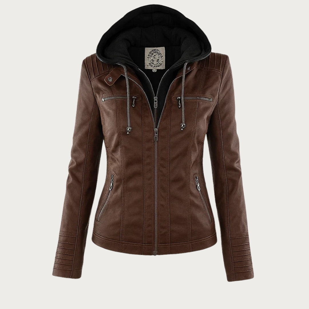 Astrid | Robuste und stilvolle Lederjacke
