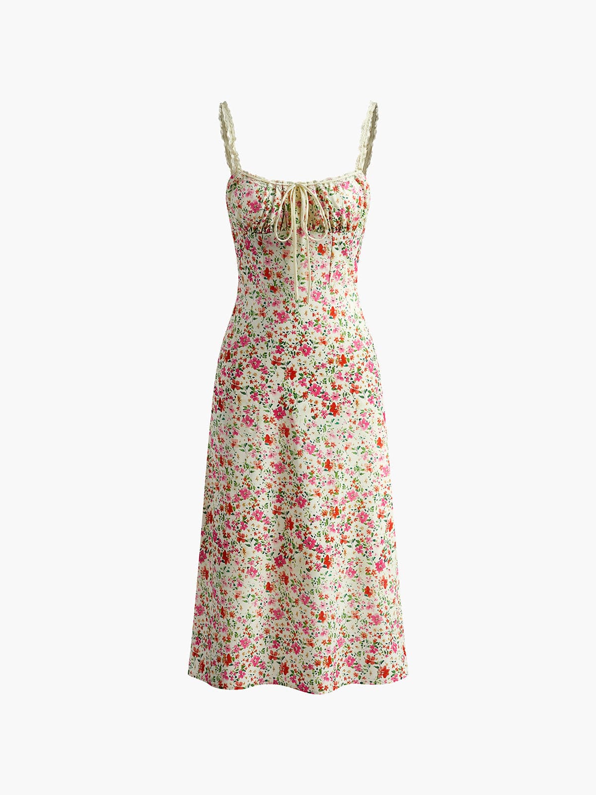 Beatrix | Romantische bloemenjurk met vintage charme