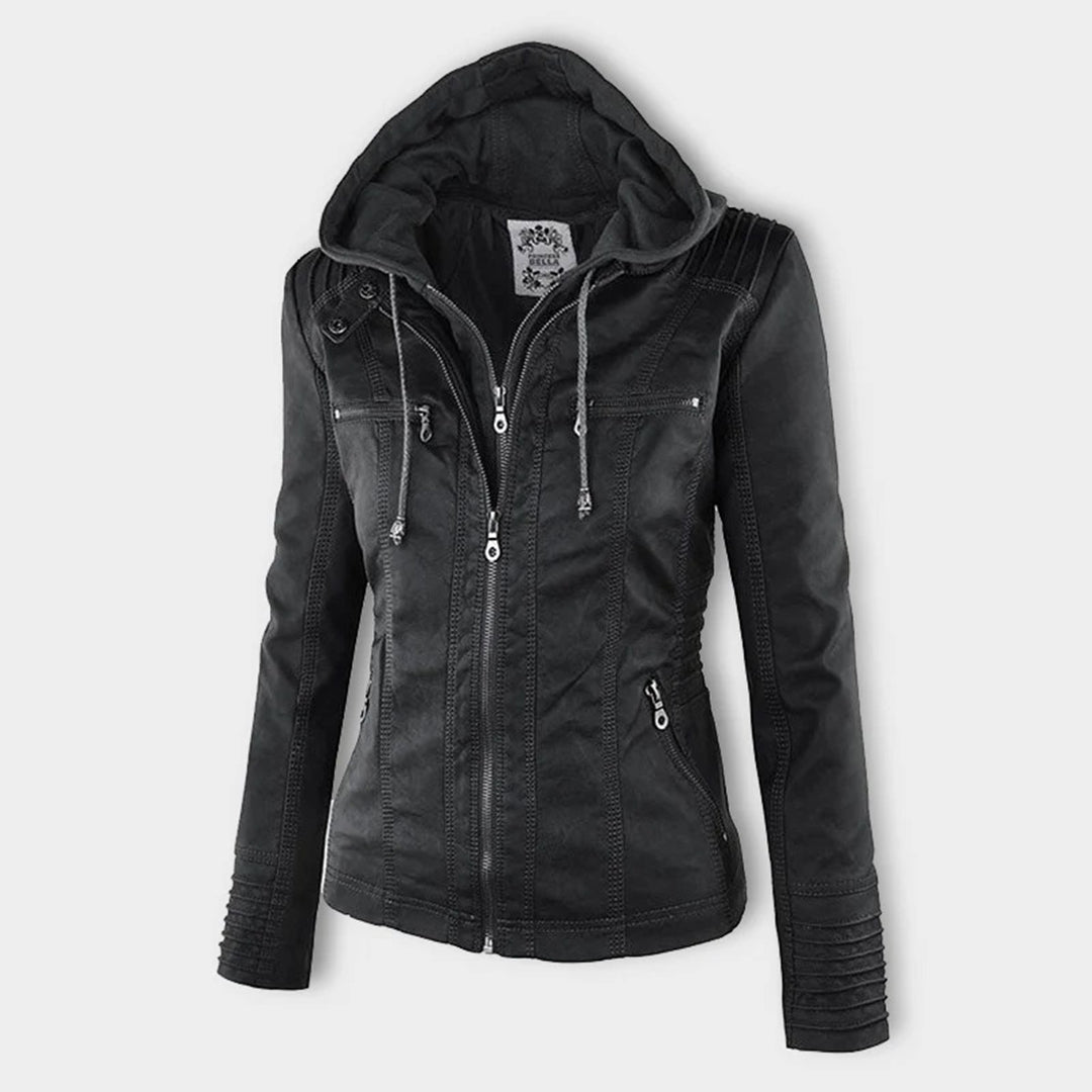 Astrid | Robuste und stilvolle Lederjacke
