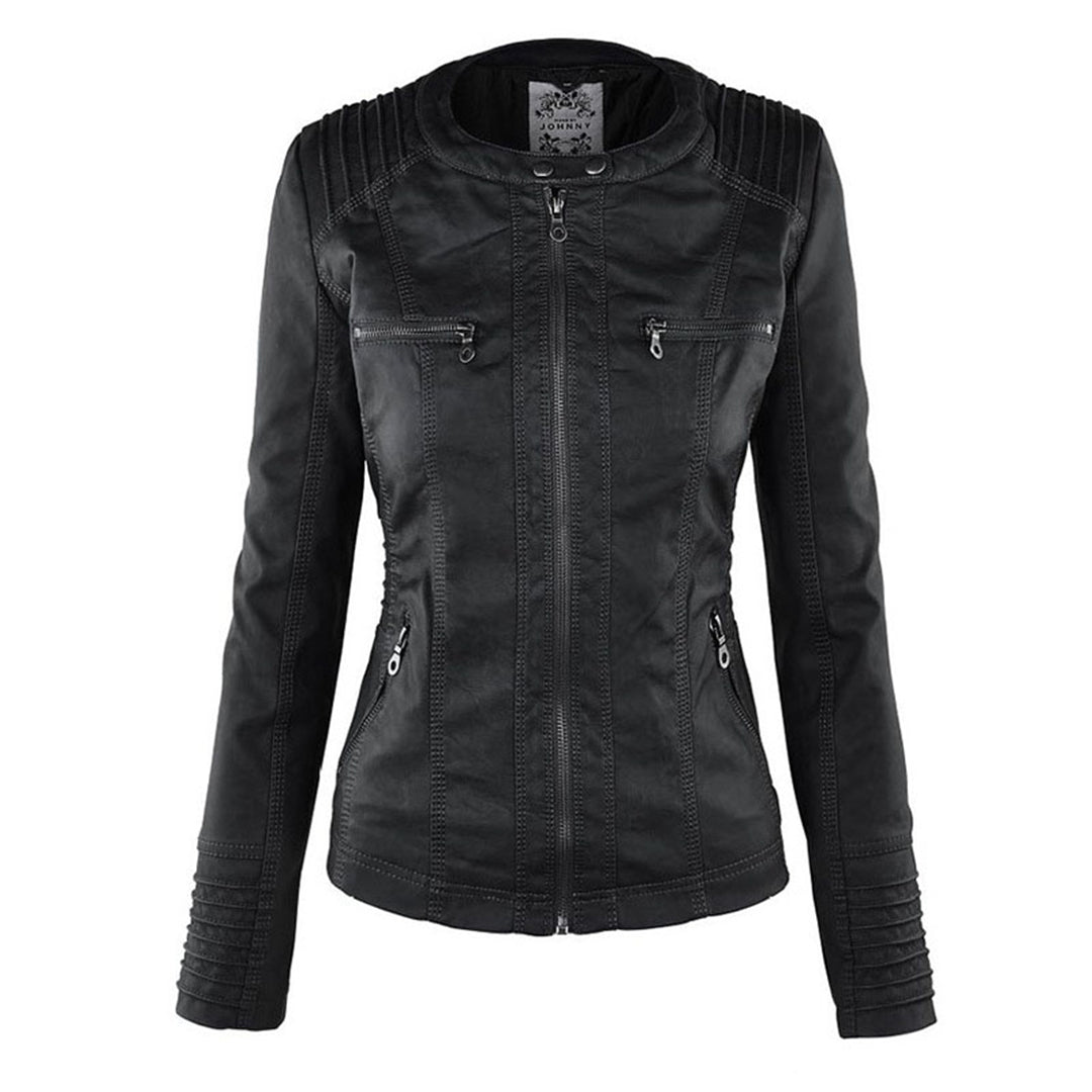 Astrid | Robuste und stilvolle Lederjacke