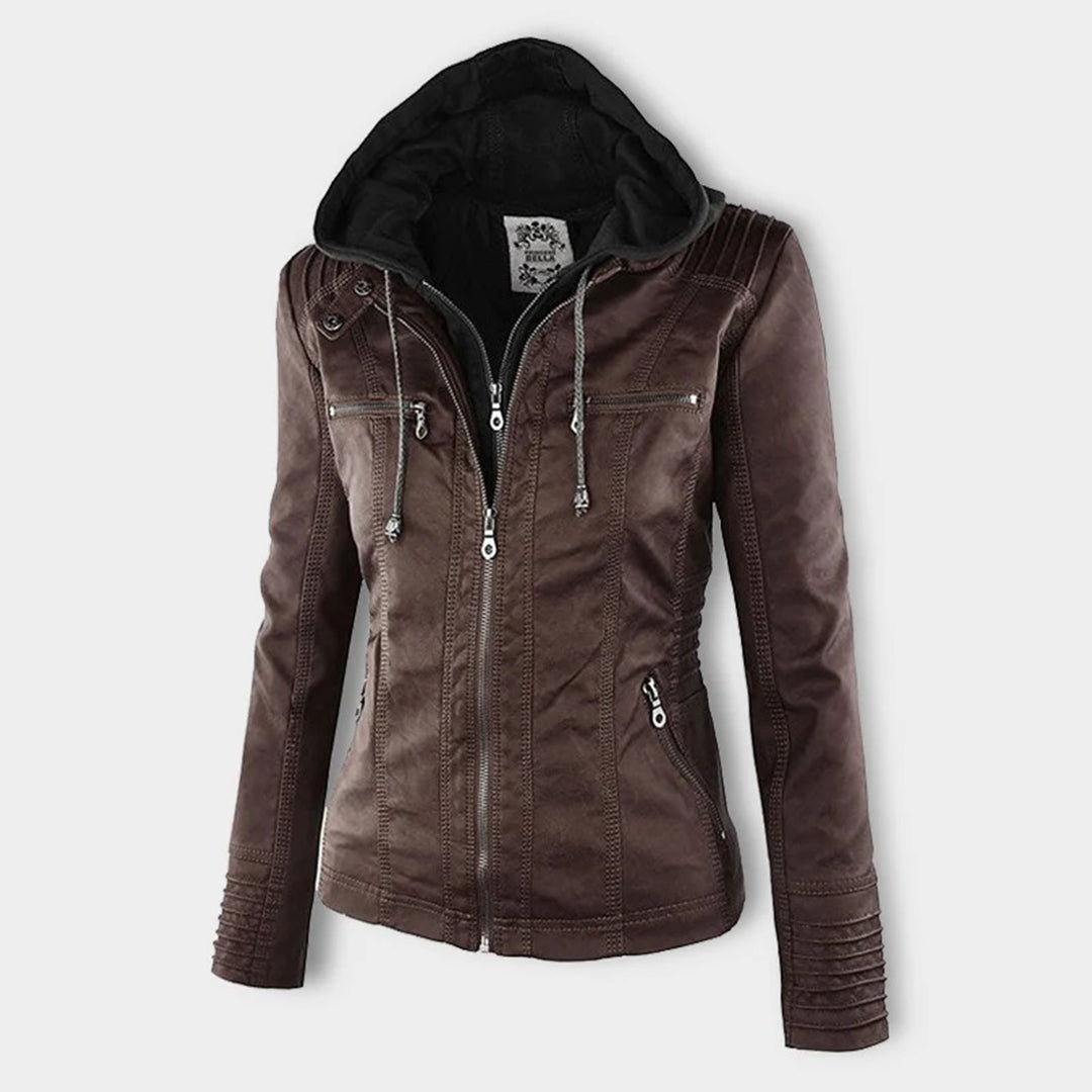 Astrid | Robuste und stilvolle Lederjacke