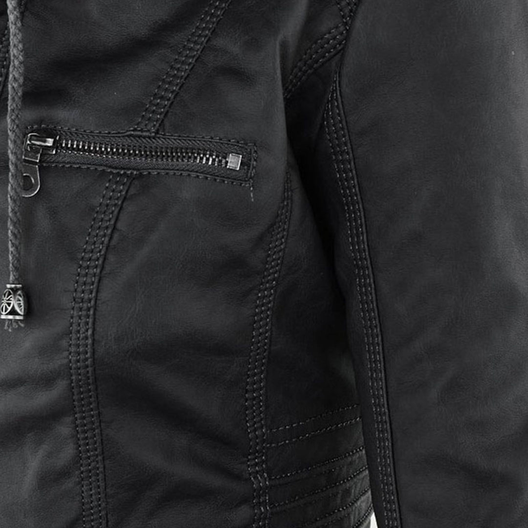 Astrid | Robuste und stilvolle Lederjacke