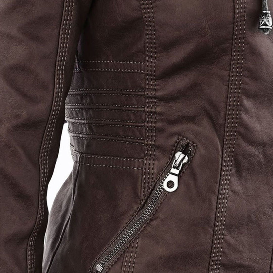 Astrid | Robuste und stilvolle Lederjacke