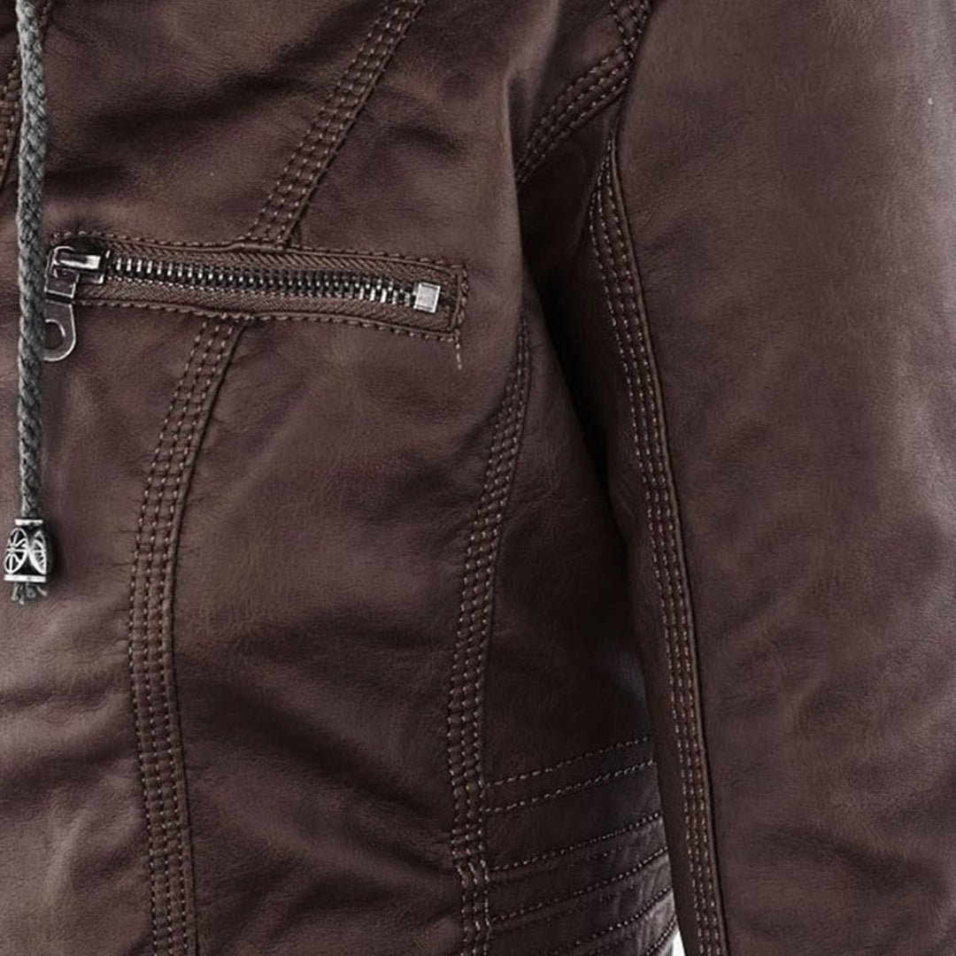 Astrid | Robuste und stilvolle Lederjacke