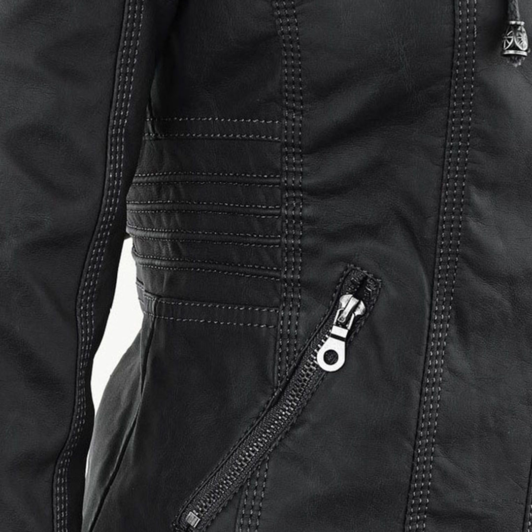 Astrid | Robuste und stilvolle Lederjacke