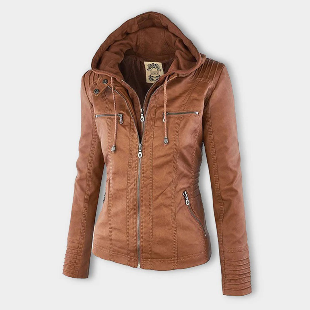 Astrid | Robuste und stilvolle Lederjacke