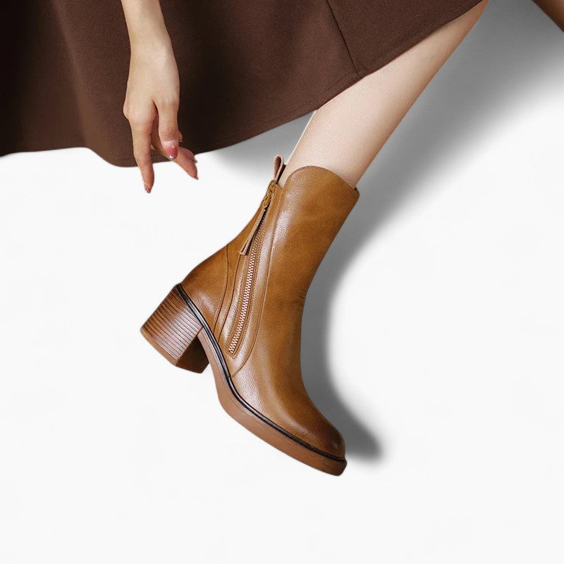 Kloe™ – Leder-Stiefeletten