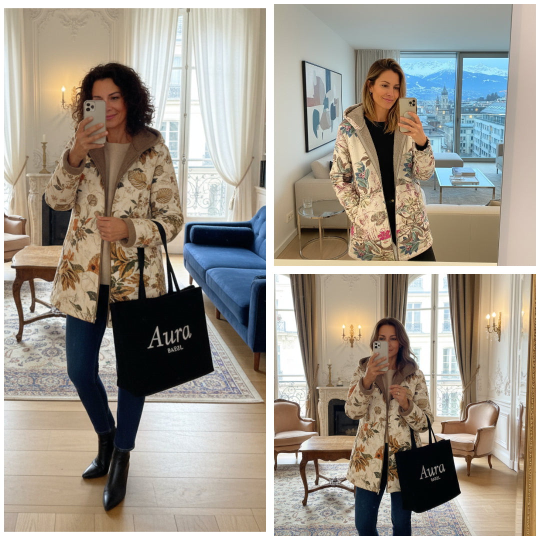 Kamilla | Warme Jacke mit Fleece-Futter