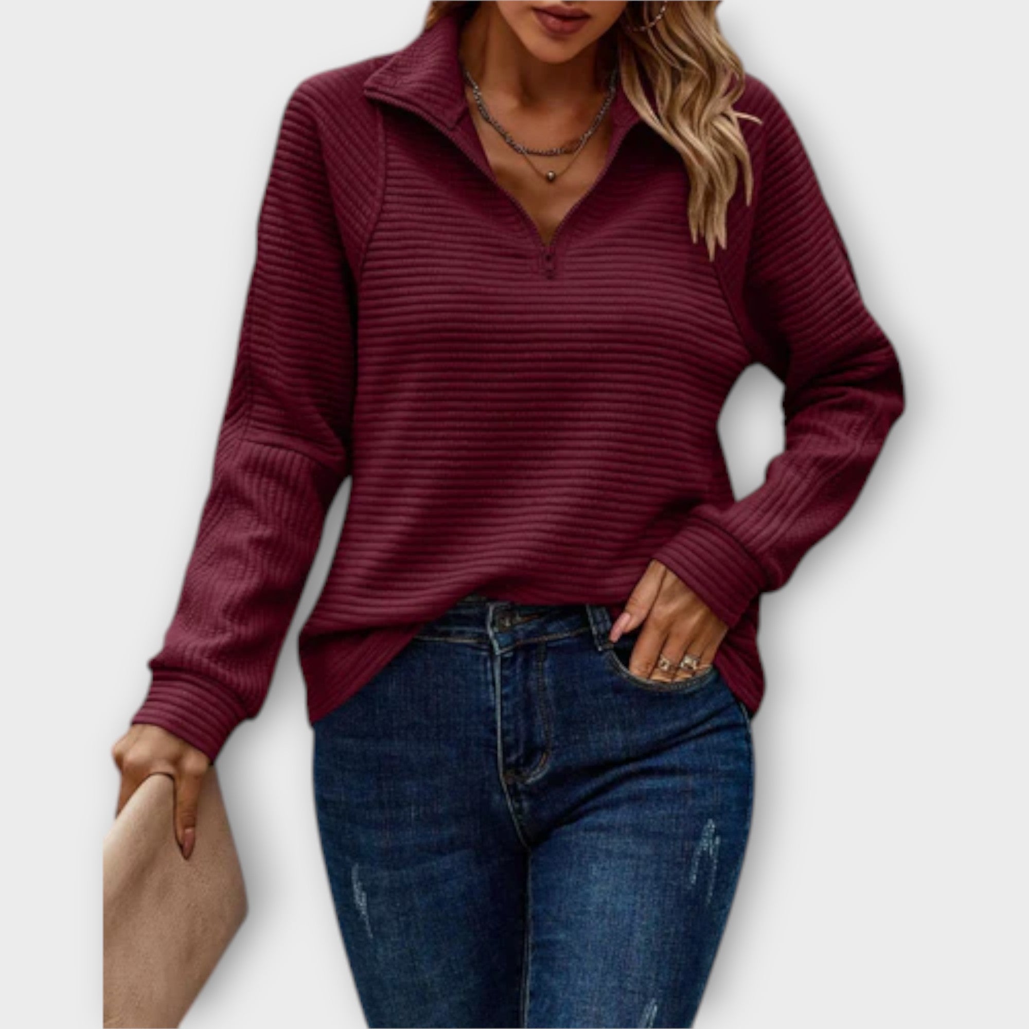 Silvia | Bequemer Pullover