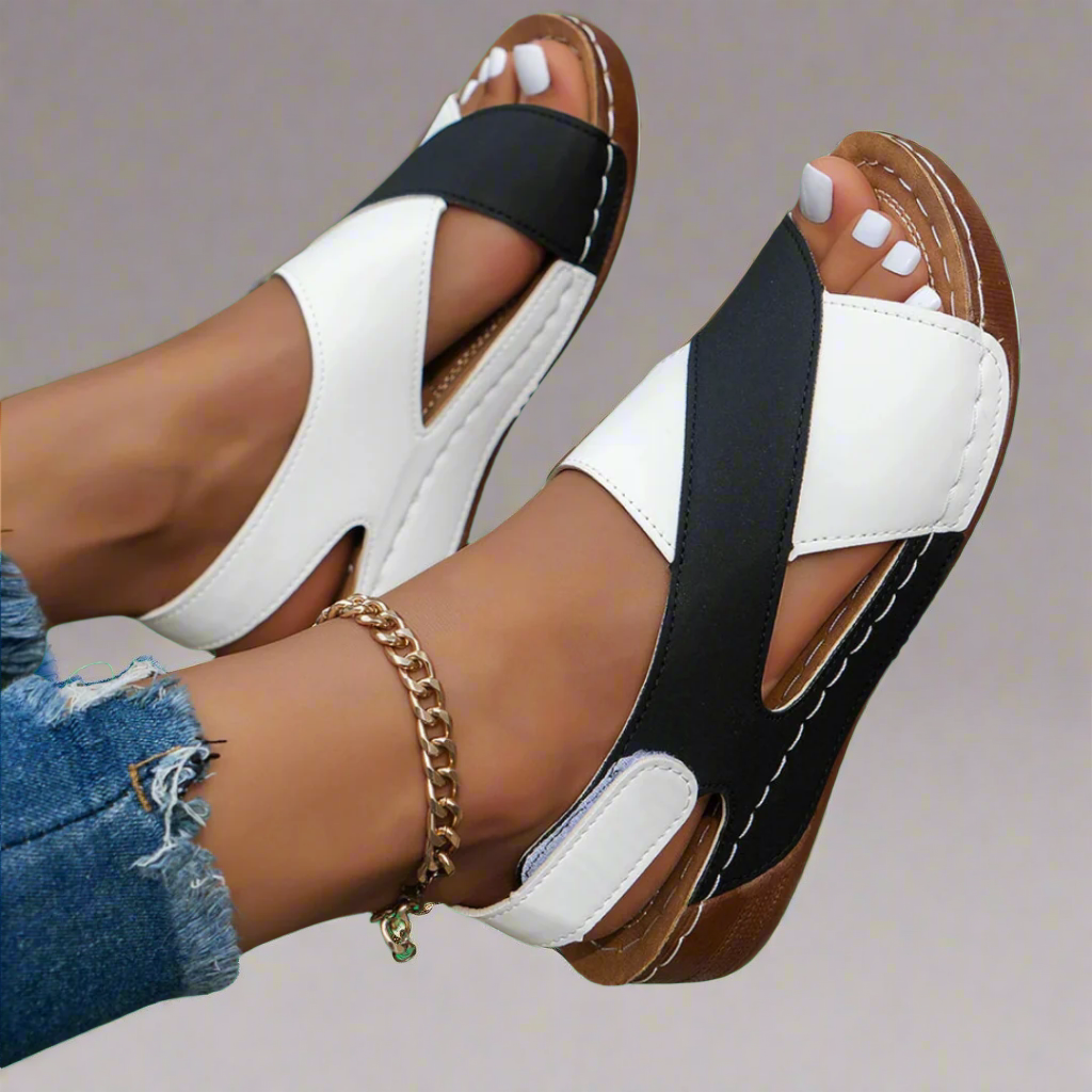 Alwine | Elegante Wedge Hakken van Premium Materiaal