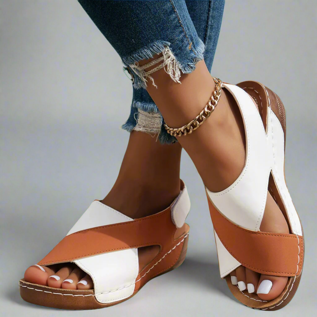 Alwine | Elegante Wedge Hakken van Premium Materiaal