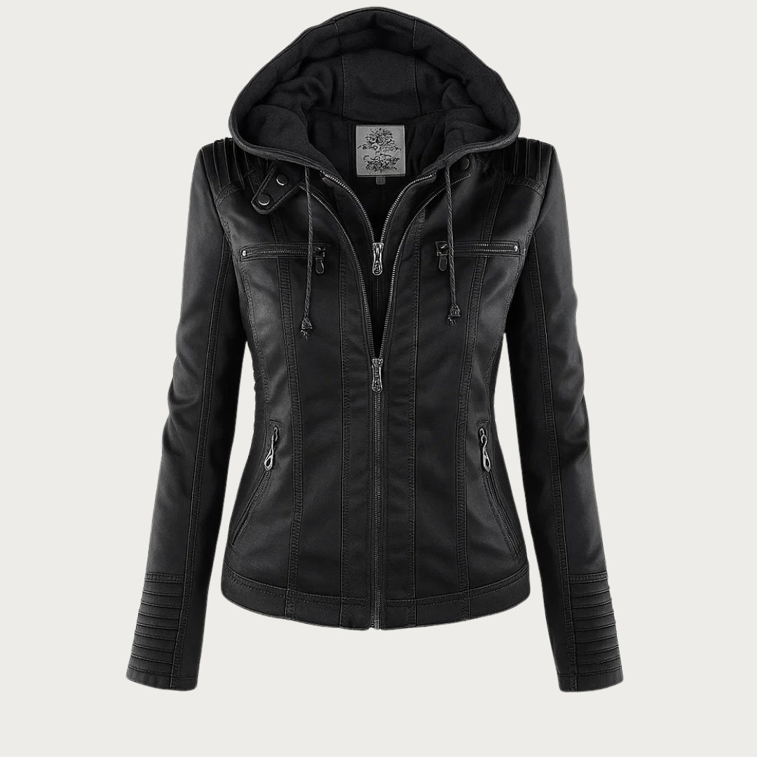 Astrid | Robuste und stilvolle Lederjacke