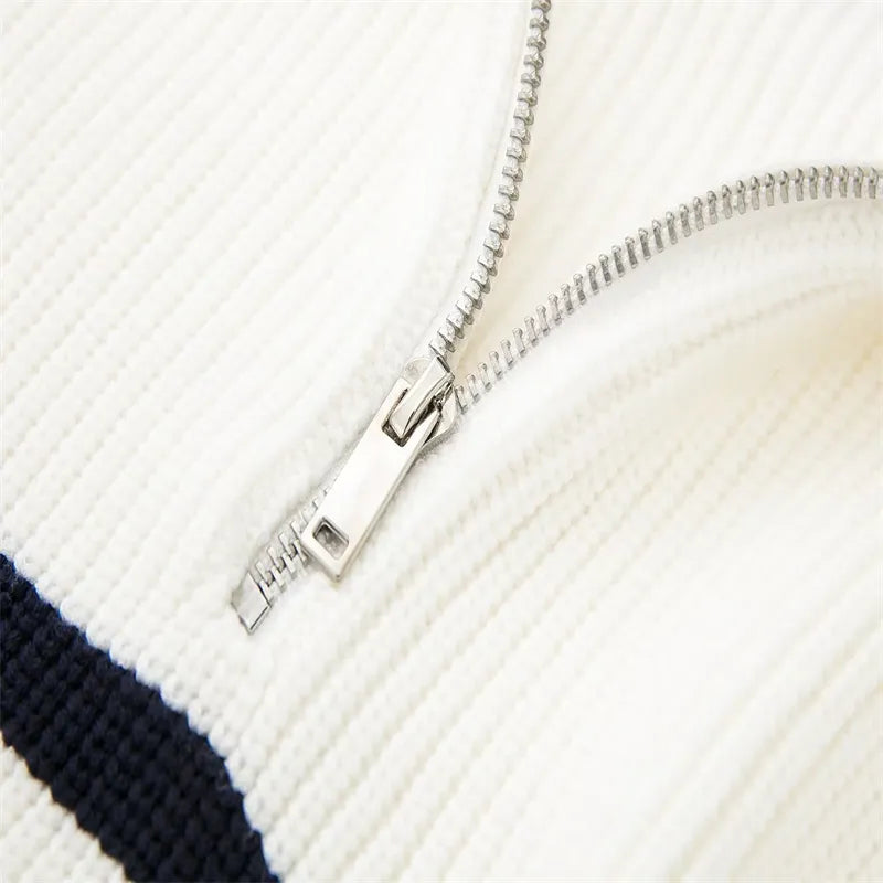 FENNA | Half Zip Vrouwen Sweater
