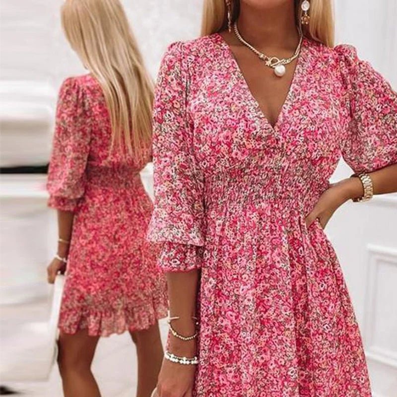 Addison™ | Elegante Bloemenjurk